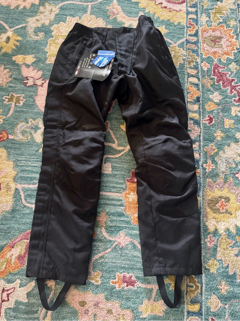 NWT Teknic Chicane Motorcycle Pants Men's 36 Waterproof Windproof Side Zipper